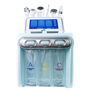 x 6 in 1 h202 Hydro Cleaner Diamond Aqua Peel Hydra Dermabrasion Machine to deep cleaning skin Beauty Device