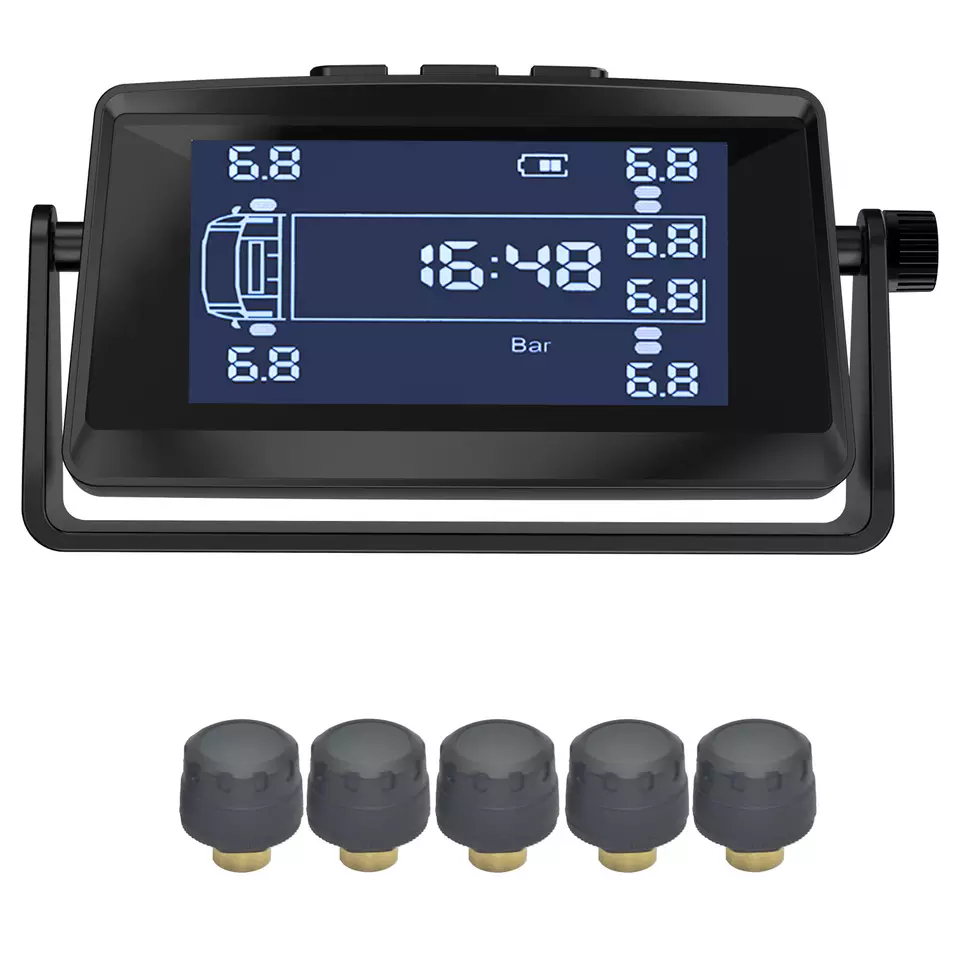 Factory direct sales truck tire pressure monitor with strong endurance is suitable for 6-38 wheel trucks