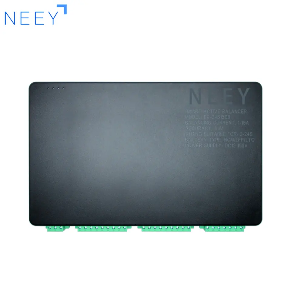 NEEY 2~24S 15A Smart Active Balancer BMS Li-ion/Lifepo4/LTO Battery pack Bluetooth Cascade Android IOS APP real-time monitoring