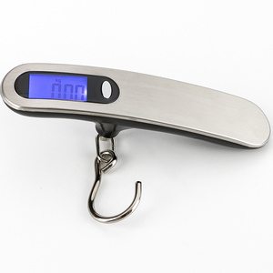 High Precision 50kg Digital Hanging Weighing Luggage Scale Stainless steel Lcd display Hanging Suitcase Weighing Portable Scale