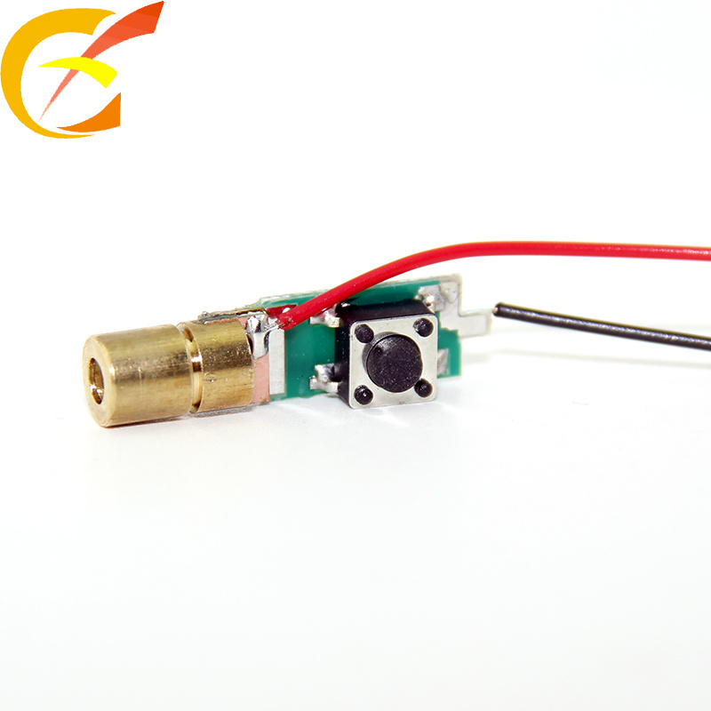 5V Laser Module Point Copper Semiconductor Laser Tube 6MM Red Laser