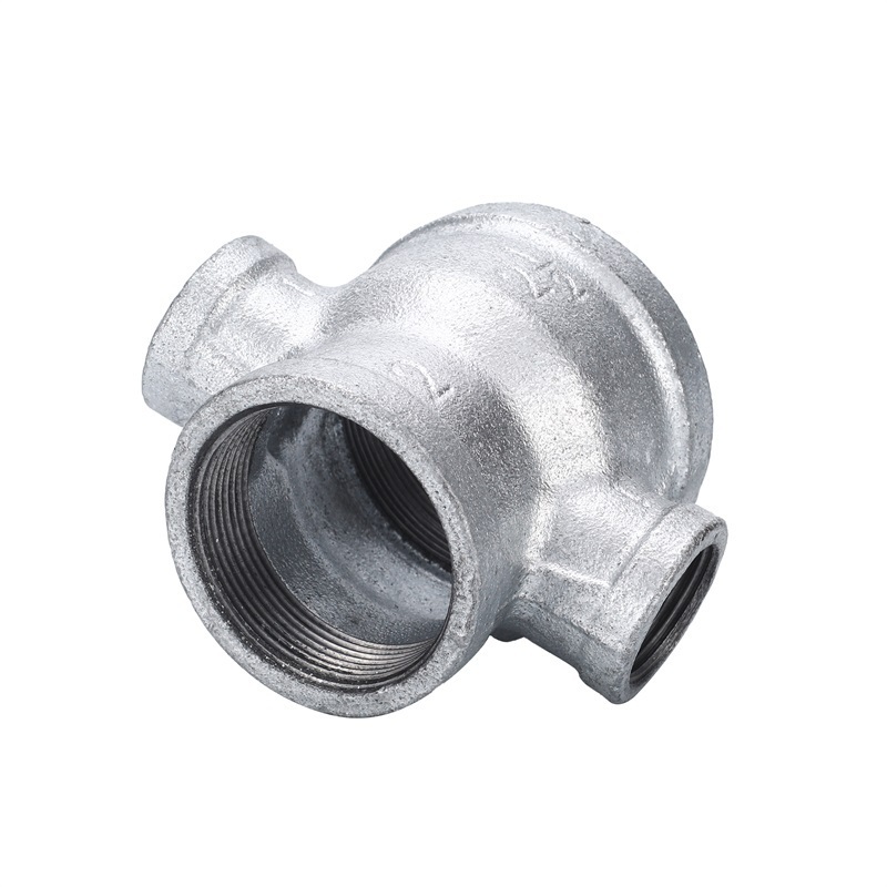 Wholesale Malleable Iron 4-way Cross Pipe Fitting Joint Connector Pipe Fittings 4 Way Cross