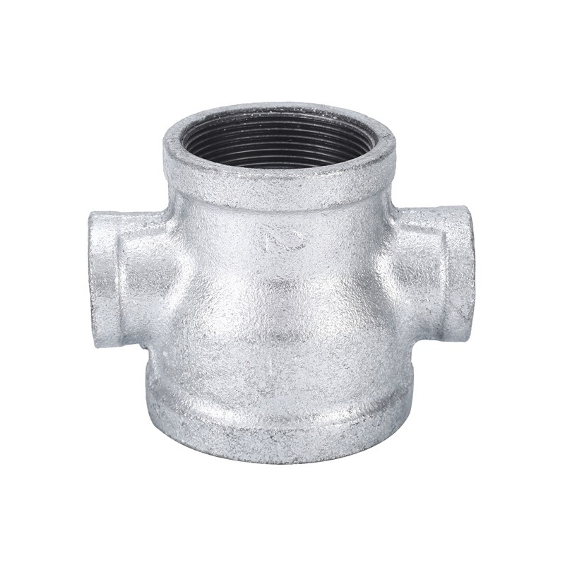 Wholesale Malleable Iron 4-way Cross Pipe Fitting Joint Connector Pipe Fittings 4 Way Cross