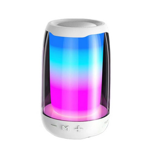 2024 best-sale Hot New PLUSE5 music angel mini boombox portable speaker RGB Colorful Glow tube stack mini bluetooth speaker