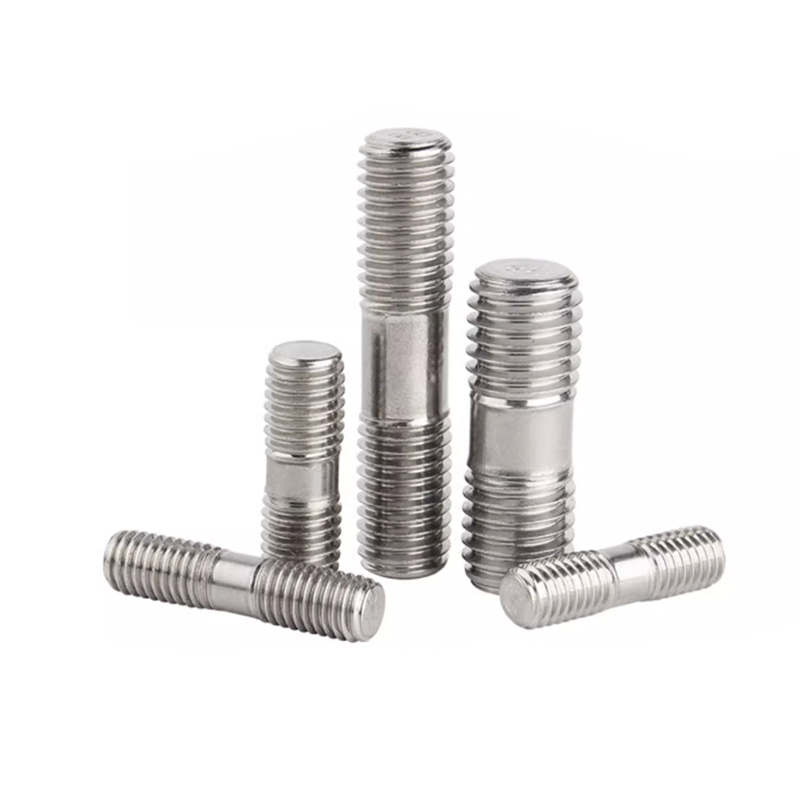 High Quality M4 M5 M6 M10 M12 M14 304 316 Stainless Steel A2-70 A4-80 Stud Bolt DIN976 Cylinder Head Double End Studs