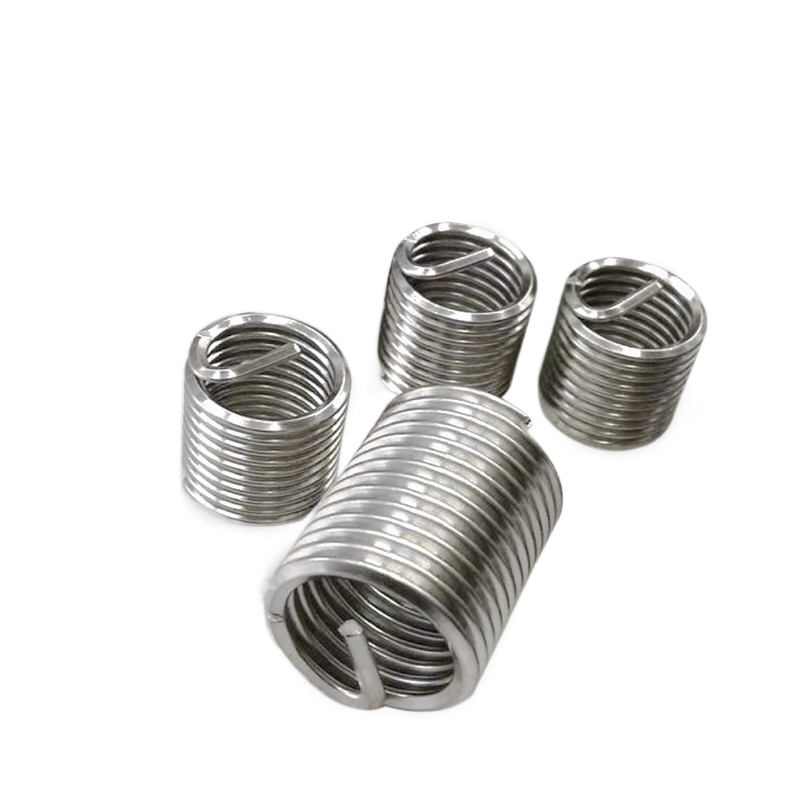 M2.5-M10 304 Stainless Steel Wire Thread Insert Nuts For Metal Wire Helical Screw Thread Repair Sleeve