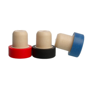 High-end custom color T shaped wine corks synthetic wine caps