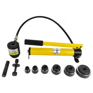 SYK-8B    hydraulic  punch driver kits standard Hole Puncher and Digger made of steel for Efficient Hole Punching