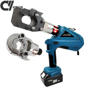 EZ-300/40 2-in-1 Cable Hydraulic Cutting tool and Crimping Tool battery press tool Battery Power Cable Cutter 300mm and Crimper