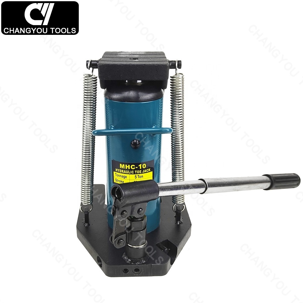 MHC-10   mechanical hydraulic toe jack rail track lift jack