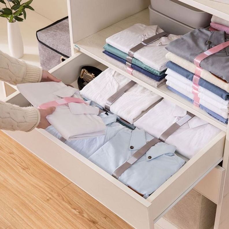 2022 Hot Items Homagic T Selling Reusable Save Time Quick Flip Shirts Fold Clothes Folding Board White Plastic Folder Organizer