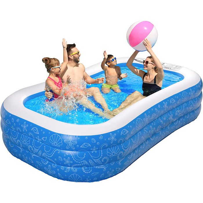 Custom Regular 3 Layers Deep Inflatable Pool Water Other Pool Accessories Inflatable Swimming Pool