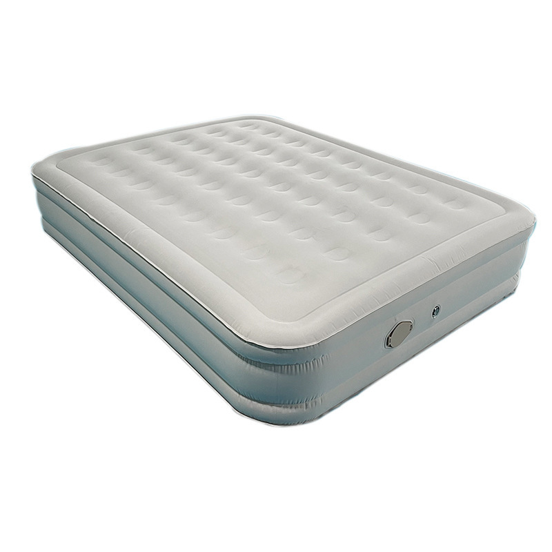 Waterproof Air Bed With Built In Pump Double Air Mattress Blow Up Double Bed Inflatable Air Bed Camping Mattress