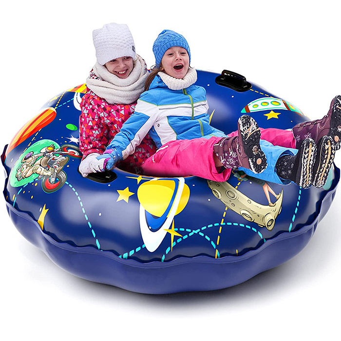 Popular Inflatable Snow Tube Winter Sports Inflatable Sled Tubing Snow Sleds & Snow Tubes