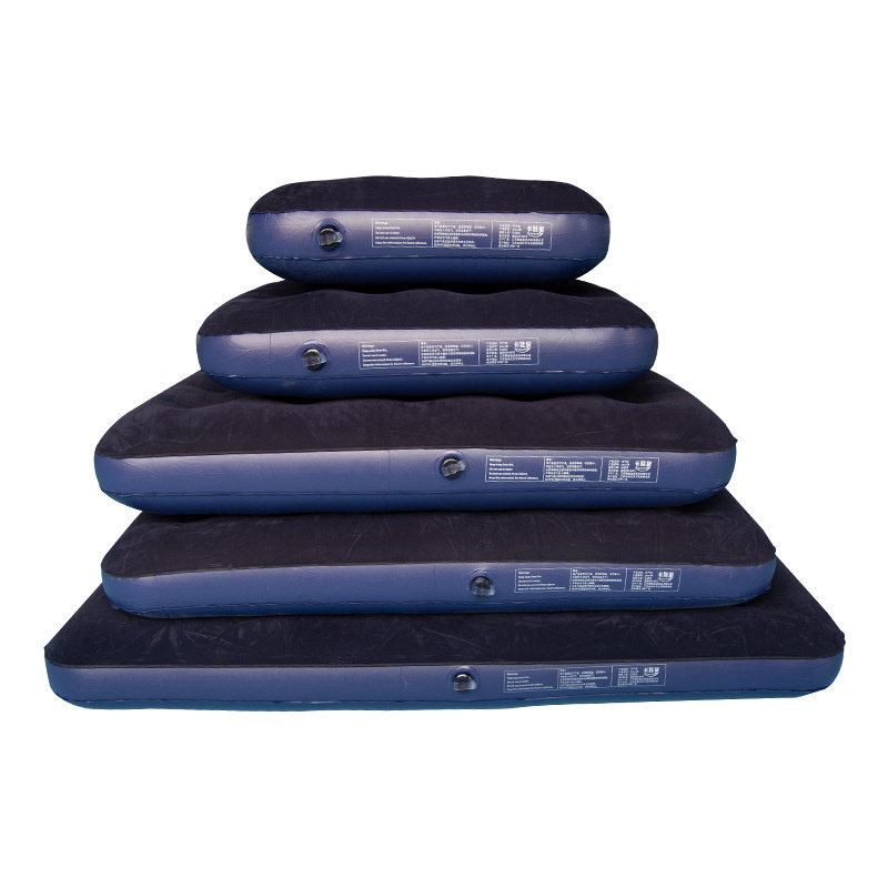 Factory Wholesale Air Mattresses King Size Foldable Blue Camping Mattress Self Inflating Inflatable Bed