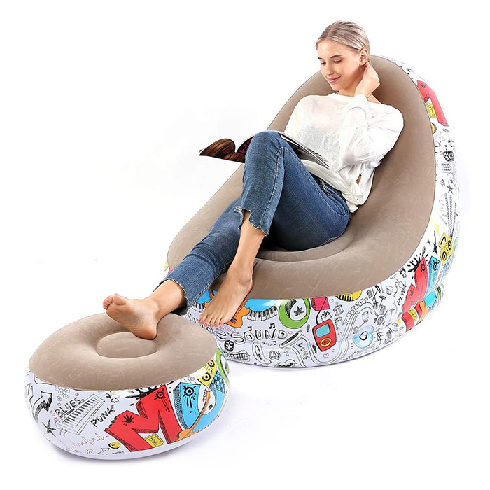 Custom S Shape Multifunction Inflatable Sex Sofa Sexy Furniture Couples Inflatable Sofa