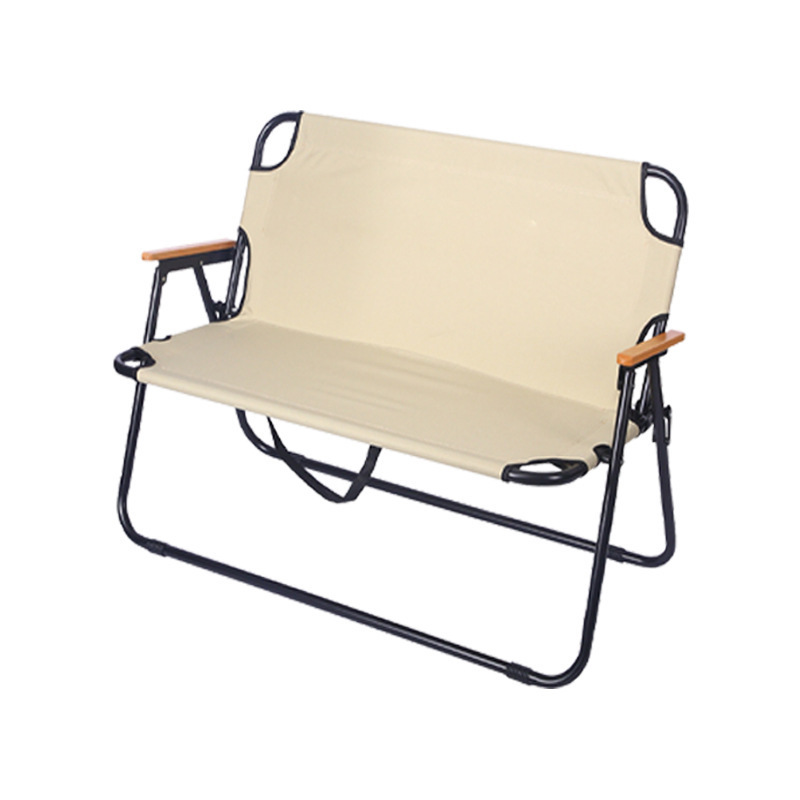 Outdoor Furniture Promotion Foldable Beach Chair Lightweight Portable Camping Double Camping Chair