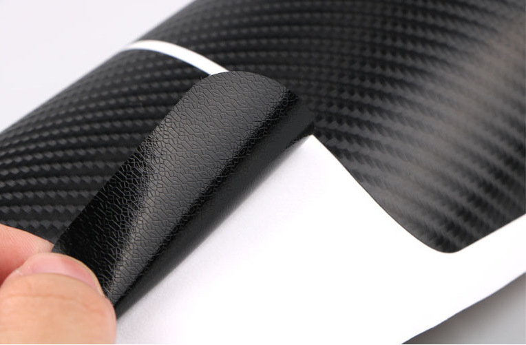 Auto Carbon Fiber Car Wrap Vinyl Film Anti Scratch 3d/4d Car Stickers Protect Auto Door Sill Sticker