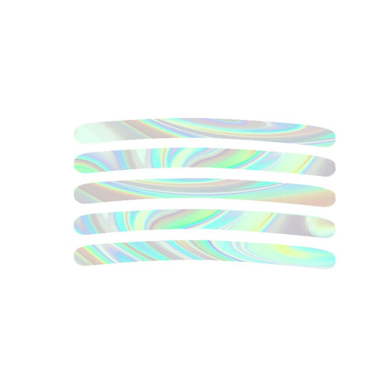 Reflective Colorful Car Wheel Hub Rim Stripe Tape Decal Luminous Sticker For Bicycle Auto Car