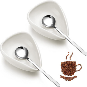 Customized Color Stainless Steel 18/8 Small Teaspoon Mini Coffee Spoon for Coffee Bar Coffee