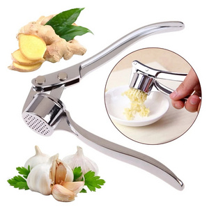 Garlic Press Garlic Kitchen Cutting Minced Squeezed Masher Stainless Steel Garlic Press