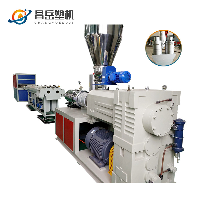 plastic CPVC UPVC dual Electric Conduit Pipe Making Machine/Extrusion Line/Production Line