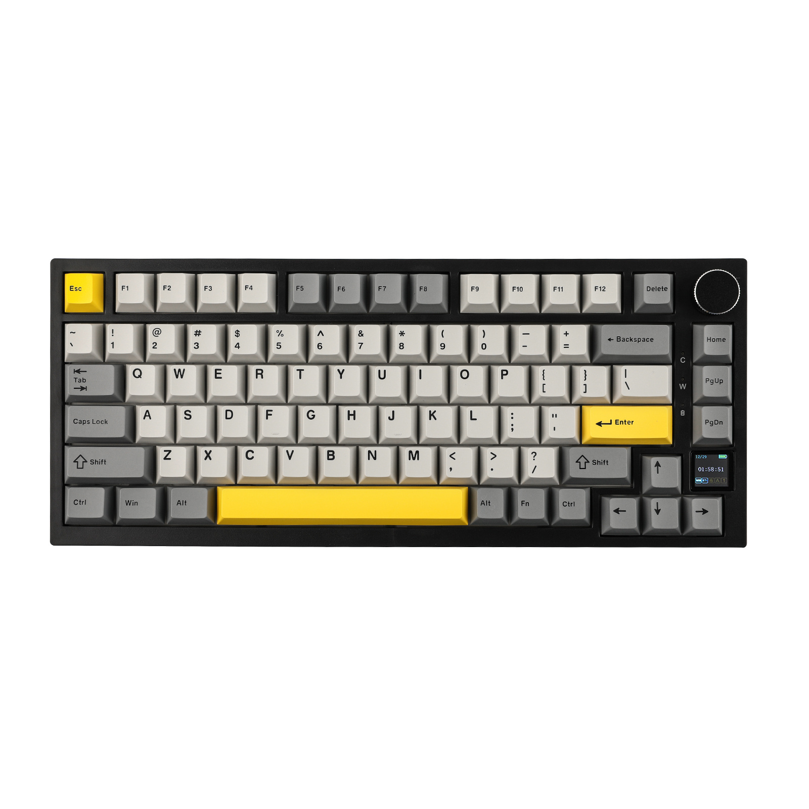 innovative products 2024 Ajazz AK820 Pro 75% Gasket-mounted Mechanical Keyboard lekker switch keyboard mini keyboard