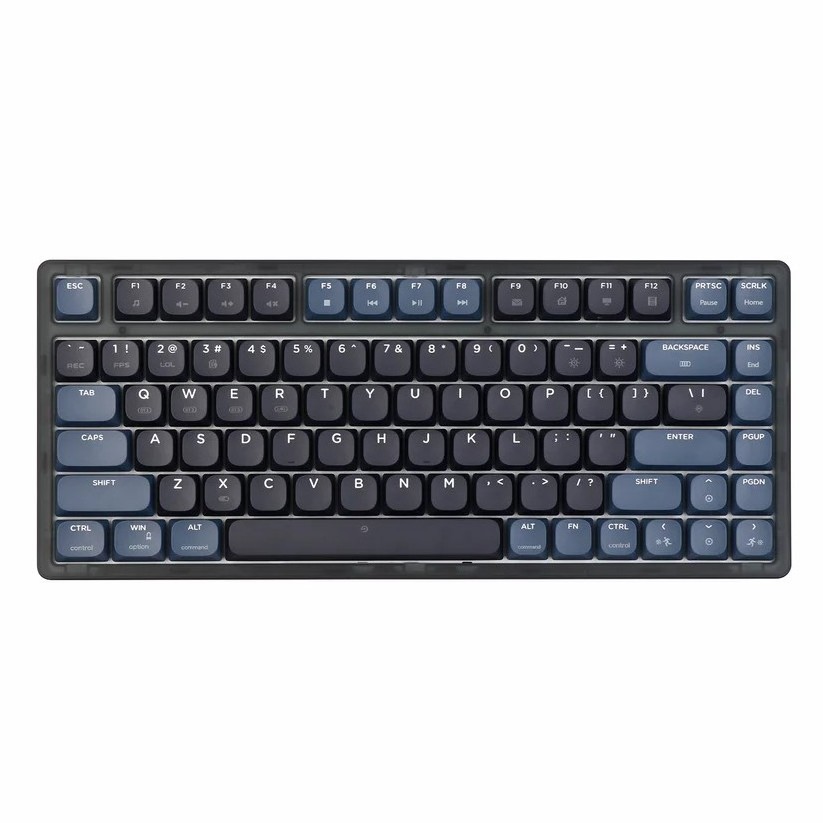 Ajazz AK832  75% Gasket-mounted Bluetooth 5.1/2.4G Wireless & Type-C Wired Low-profile Keyboard