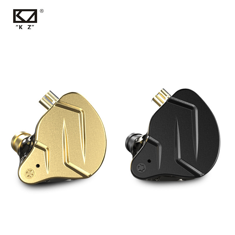 Top quality KZ ZSN PRO X Dual Driver 1BA+1DD Hybrid Metal Earphones in-ear headphones and earphones metal wired headphones