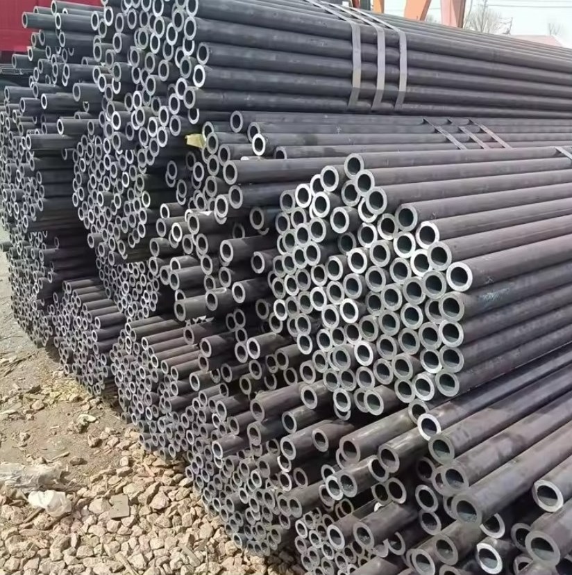 Q235 Q235b hot rolled carbon steel seamless pipe seamless pipe honing precision carbon steel pipe for sale