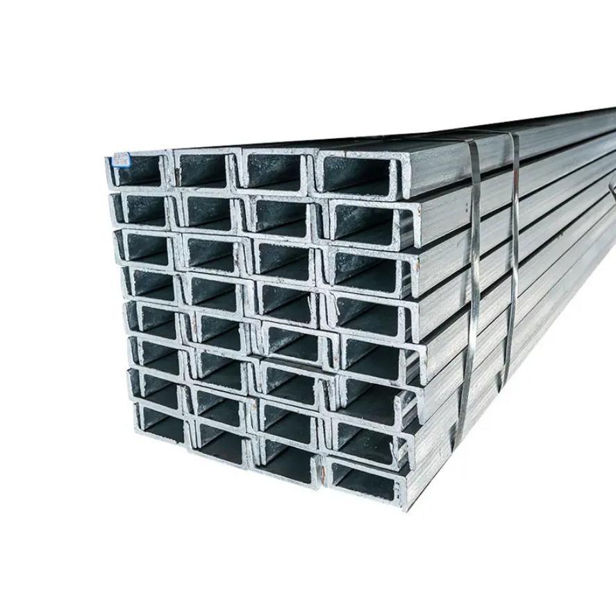 Hot Selling Competitive Price Stainless U Channel Structural Steel C Channel For Rails