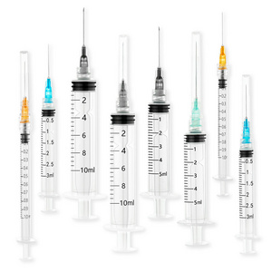 Disposable Syringe 0.5ml Factory Sales 20cc Disposable Syringes Feeding Dental Jello Shot Disposable Syringe 5cc