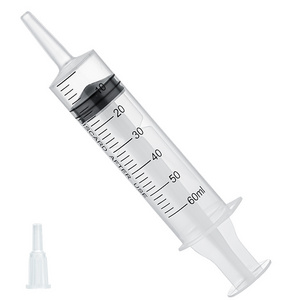 Wholesale 5ml 10ml 20ml 30ml 50ml 60ml Plastic Oral Disposable Pet Flush Syringe Dental Cleaning Feeding Syringe