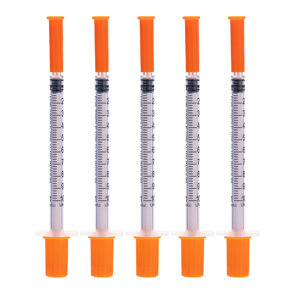 Medical Insulin Syringe Disposable Insulin Pen Needle Diabetic Syringes 0.5ml/ 1ml 30G/31G