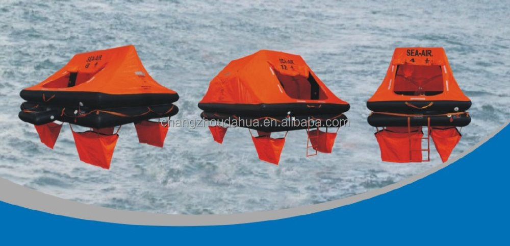 SLOAS Approved ISO9650-1 yacht life raft