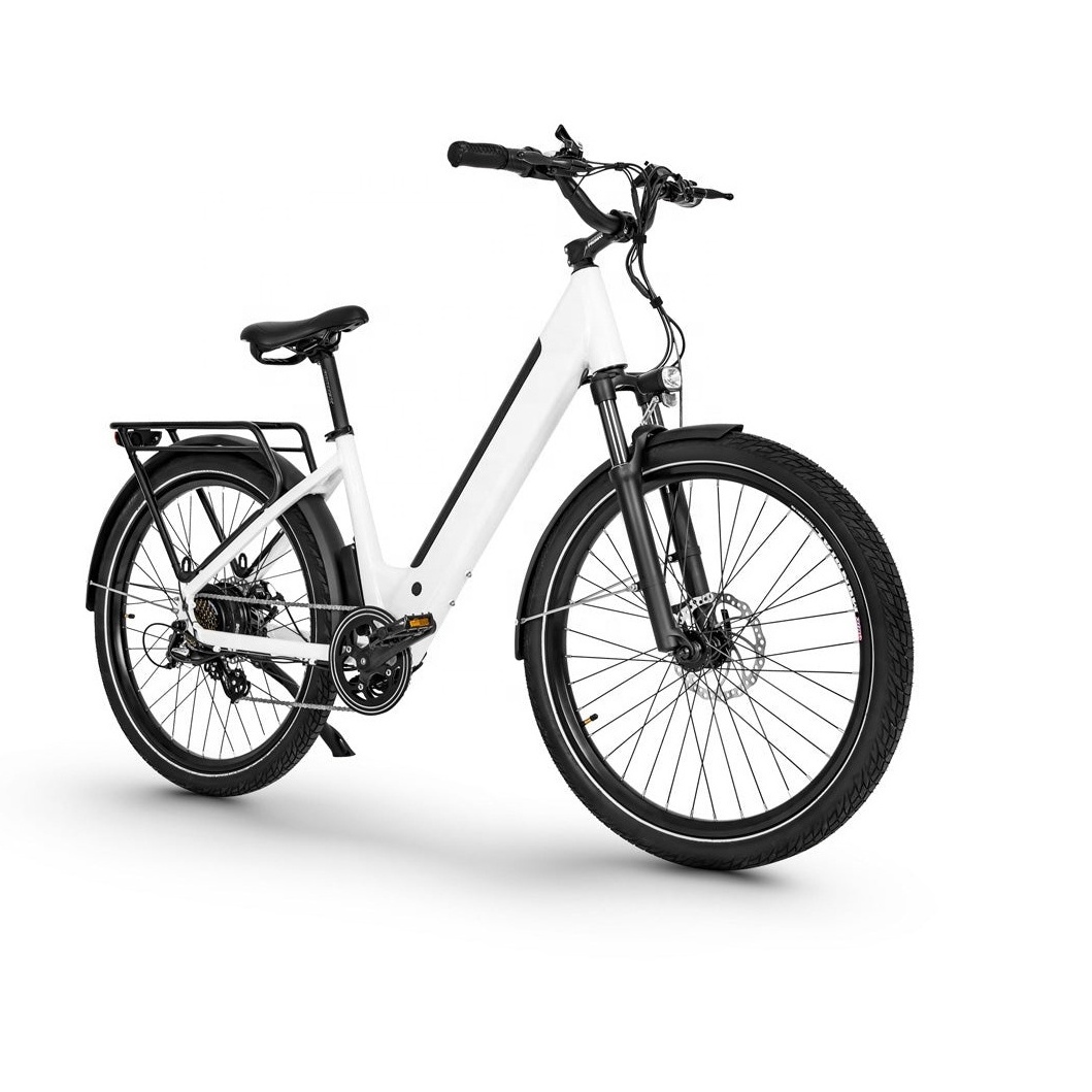 48v hidden lithium battery fat tire electric bike 500w big power city electric bicycle mountain e-bike Mid drive electric bike