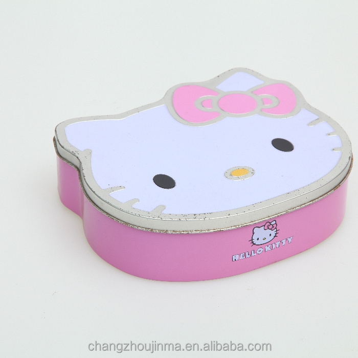 Direct Factory High Quality Cheaper Hello Kitty tin candy box