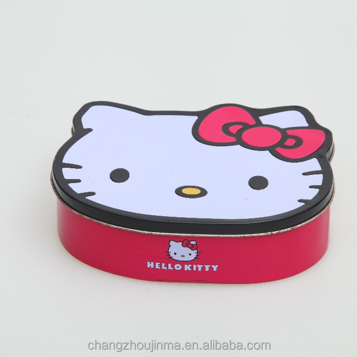 Direct Factory High Quality Cheaper Hello Kitty tin candy box