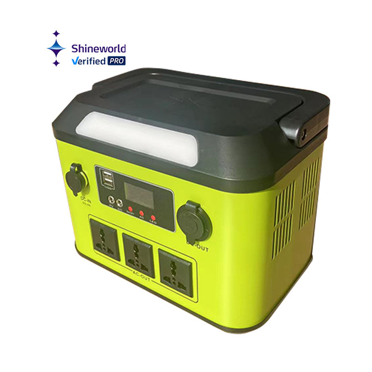 Shineworld All In 1 Solar Generator Kit For Rv/yachts/motorhomes/ 300W  500w Battery Energy Storage System Power Station