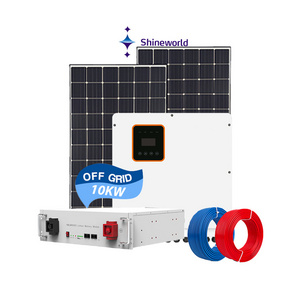 Shineworld HIgh design 10kw Solar lighting System indoor 8kw 5kw Hybrid Solar Energy System Roof Mount Solar Tracking System