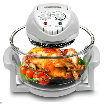 Dropshipping Halogen Electrical convection Oven Healthy Kitchen 12 liters 1200W Includes 3 Accessories Halogen Air Fryer