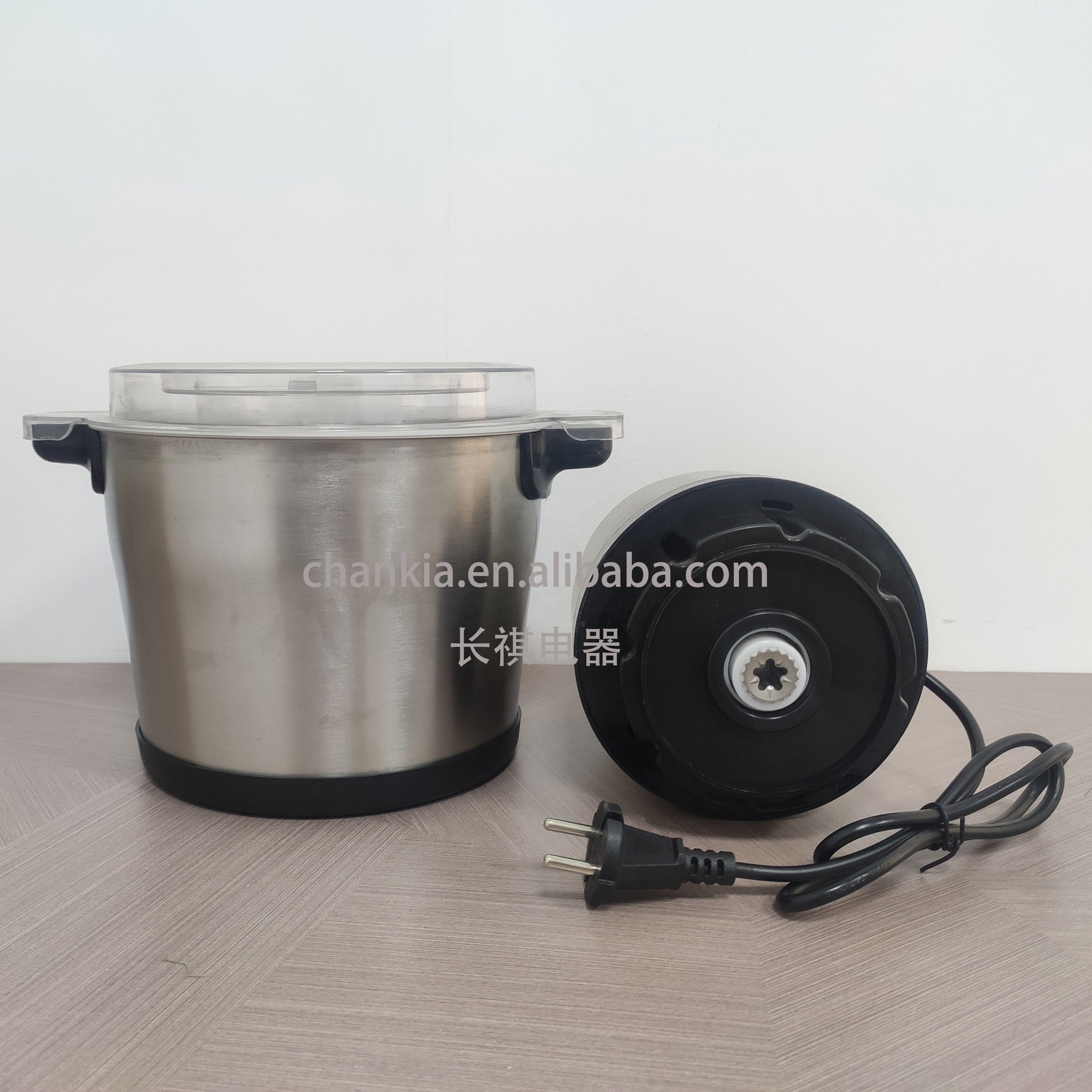 yam pounder fufu pounding machine commercial stainless steel food meat chopper 6L  electric meat grinder