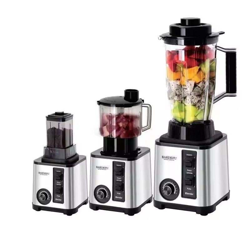 3 in 1 silver crest blender 3L 9500W heavy duty mixeur blender food processor blender machine