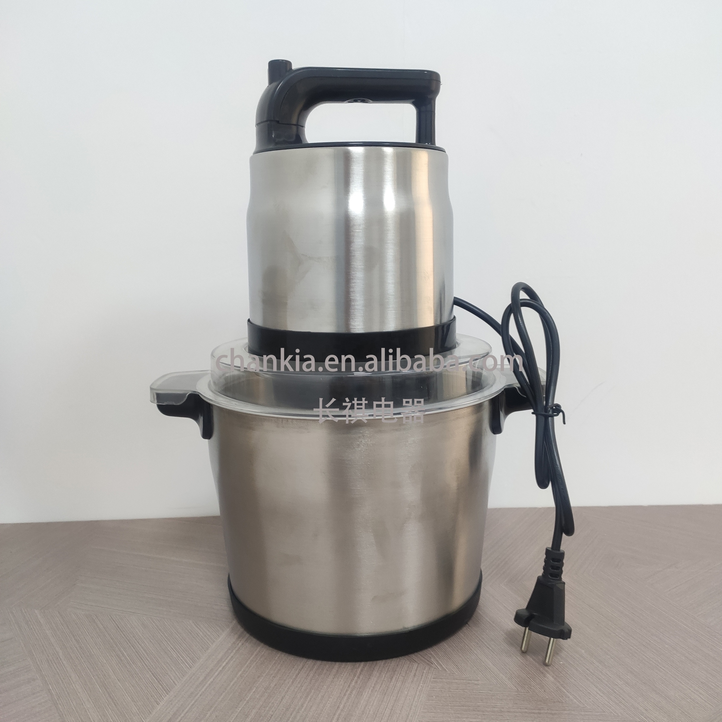 yam pounder fufu pounding machine commercial stainless steel food meat chopper 6L  electric meat grinder