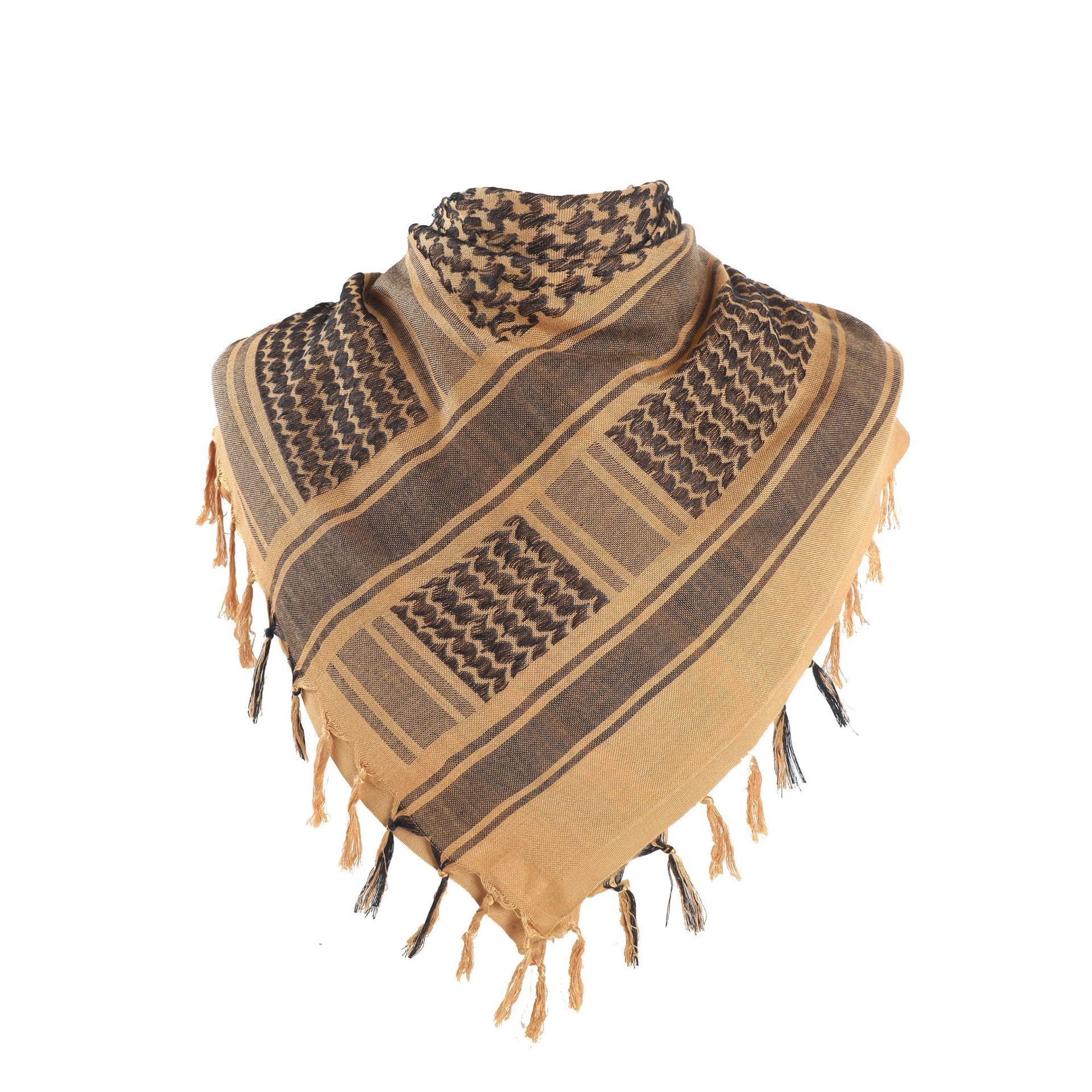 2022 amazon best selling men's cotton tactical scarf wrap 42