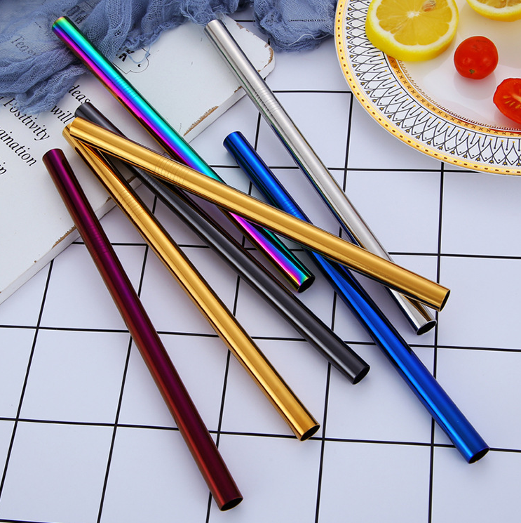 Food grade reusable 304 stainless steel drinking straw