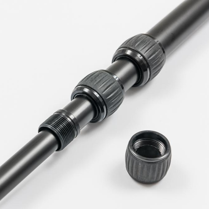 Multipurpose twist lock aluminum telescopic tube with optional custom accessories