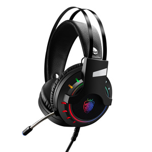 HG8 High Quality Earphone Game headphone surround sound RGB LED light gaming headset For PC Computer