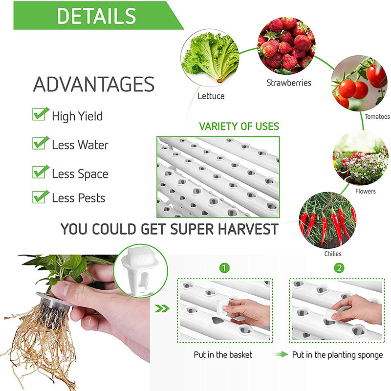 indoor hydroponic growing systems pvc channel hydroponic nft growing systems for far hydroponic dutch bucket system