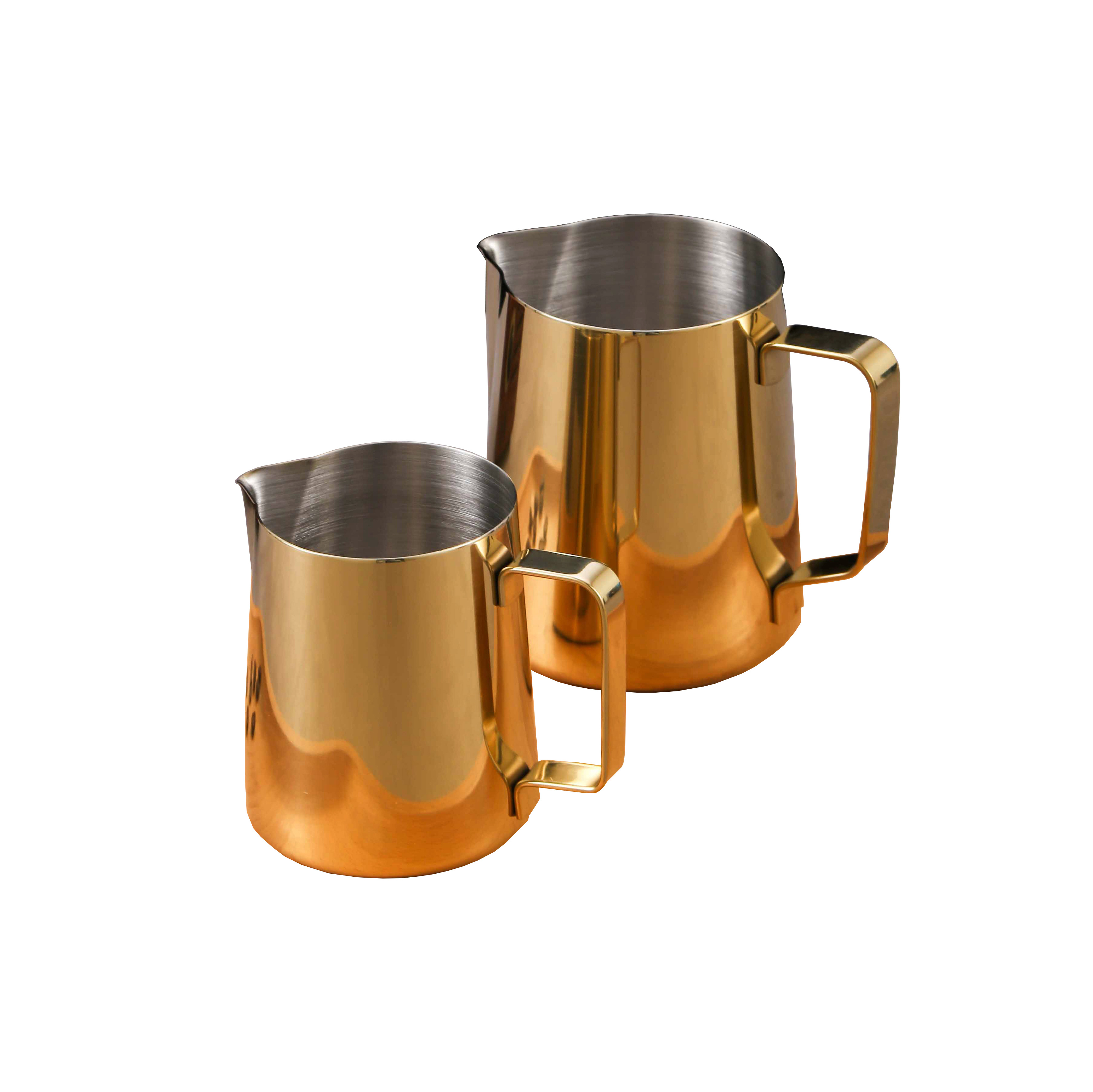 Stainless steel coffee cappuccino latte art espresso cream cup polished milk steam jugs coffee milk pitcher